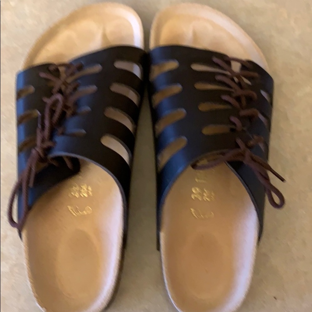 Birkenstock Lacey Hippy sandals.